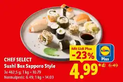 Lidl CHEF SELECT Sushi Box Sapporo Style Angebot