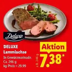 Lidl DELUXE Lammlachse Angebot