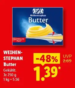 Lidl WEIHENSTEPHAN Butter Angebot