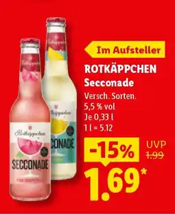 Lidl ROTKÄPPCHEN Secconade Angebot