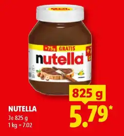 Lidl Nutella Angebot