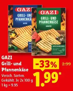 Lidl GAZI Grill- und Pfannenkäse Angebot