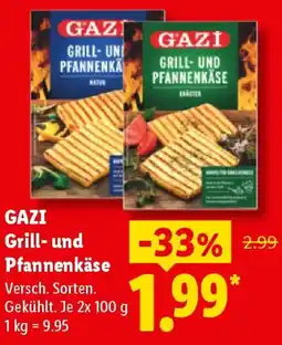 Lidl GAZI Grill- und Pfannenkäse Angebot