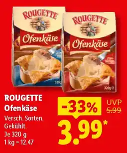 Lidl ROUGETTE Ofenkäse Angebot