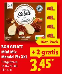 Lidl BON GELATI Mini Mix Mandel Eis XXL Angebot