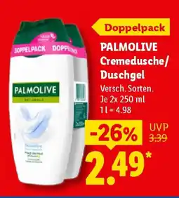 Lidl PALMOLIVE Cremedusche/ Duschgel Angebot