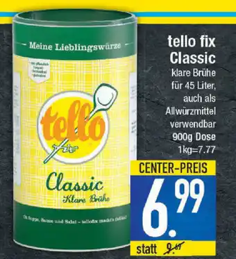 E-Center tello fix Classic 900g Angebot