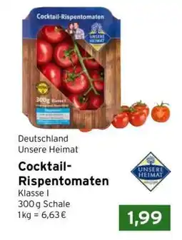 CAP Markt Cocktail-Rispentomaten Angebot