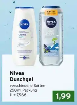CAP Markt Nivea Duschgel Angebot