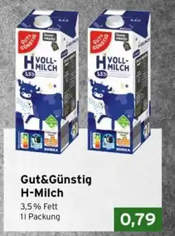 CAP Markt Gut & Günstig H-Milch Angebot