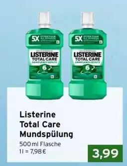 CAP Markt Listerine Total Care Mundspülung Angebot