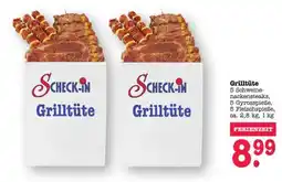 Scheck-in-Center Grilltüte Angebot