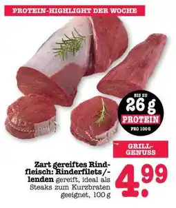 Scheck-in-Center Zart gereiftes Rindfleisch Angebot