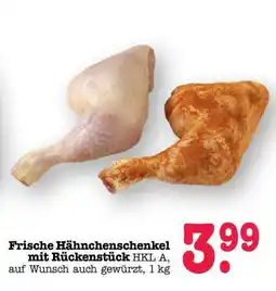 Scheck-in-Center Frische Hähnchenschenkel mit Rückenstück Angebot