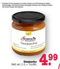Scheck-in-Center Gazpacho Angebot
