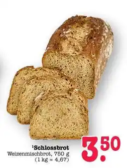 Scheck-in-Center Schlossbrot Angebot