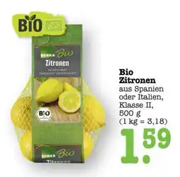 Scheck-in-Center Bio-Zitronen Angebot