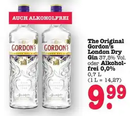 Scheck-in-Center Gordon's Angebot