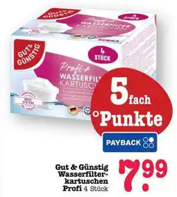 Scheck-in-Center Gut & Günstig Wasserfilterkartuschen Angebot