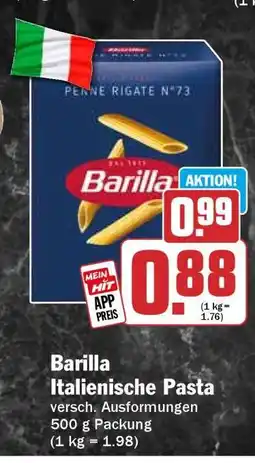HIT Barilla Italienische Pasta Angebot