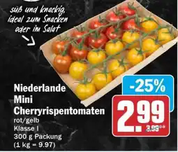 HIT Niederlande Mini Cherryrispentomaten Angebot