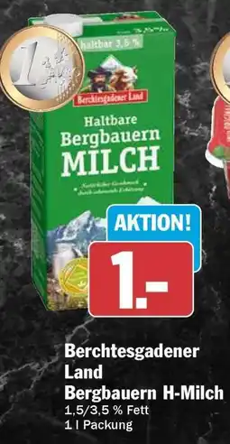 HIT Berchtesgadener Land Bergbauern H-Milch Angebot