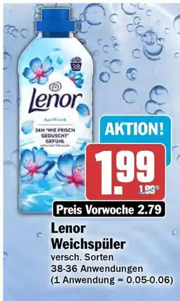 HIT Lenor Weichspüler Angebot