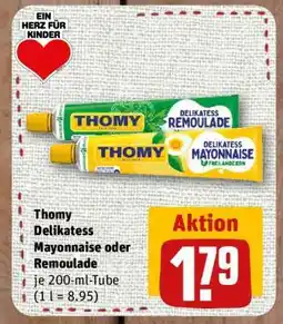 nahkauf Thomy Delikatess Mayonnaise oder Remoulade Angebot