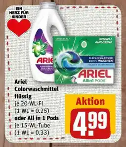 nahkauf Ariel Colorwaschmittel Angebot
