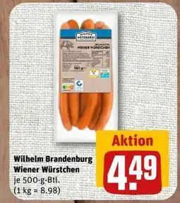 nahkauf Wilhelm Brandenburg Wiener Würstchen Angebot