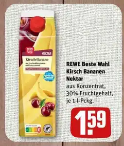 nahkauf REWE Beste Wahl Kirsch Bananen Nektar Angebot