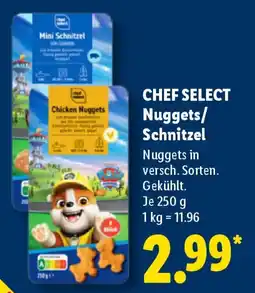 Lidl CHEF SELECT Nuggets/ Schnitzel Angebot