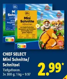 Lidl CHEF SELECT Mini Schnitte/ Schnitzel Angebot