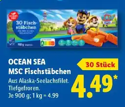 Lidl OCEAN SEA MSC Fischstäbchen Angebot