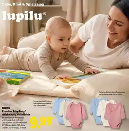 Lidl LUPILU Premium Baby-Body/ -Wickelbody Wolle/Seide Angebot