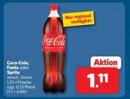 Combi Coca-Cola, Fanta oder Sprite Angebot