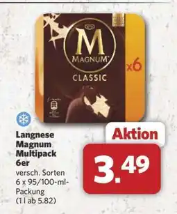 Combi Langnese Magnum Multipack 6er Angebot