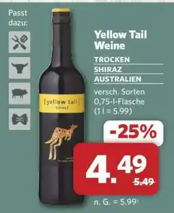 Combi Yellow Tail Weine Angebot