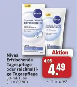 Combi Nivea Erfrischende Tagespflege oder reichhaltige Tagespflege Angebot