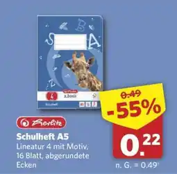 Combi Schulheft A5 Angebot