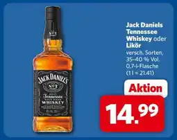 Combi Jack Daniels Tennessee Whiskey oder Likör Angebot