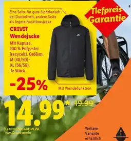 Lidl CRIVIT Wendejacke Angebot
