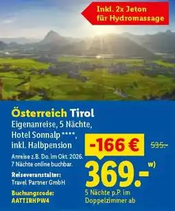 Lidl Österreich Tirol Angebot