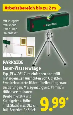 Lidl PARKSIDE Laser-Wasserwaage Angebot