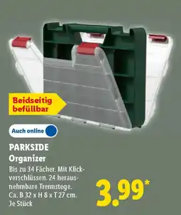 Lidl PARKSIDE Organizer Angebot