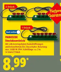 Lidl PARKSIDE Steckdosenleiste Angebot