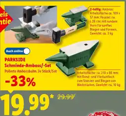 Lidl PARKSIDE Schmiede-Amboss/-Set Angebot