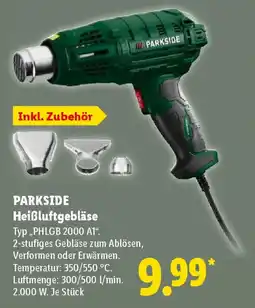 Lidl PARKSIDE Heißluftgebläse Angebot