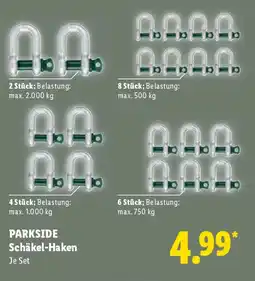 Lidl PARKSIDE Schäkel-Haken Angebot