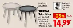 Lidl SANSIBAR Beistelltisch Angebot